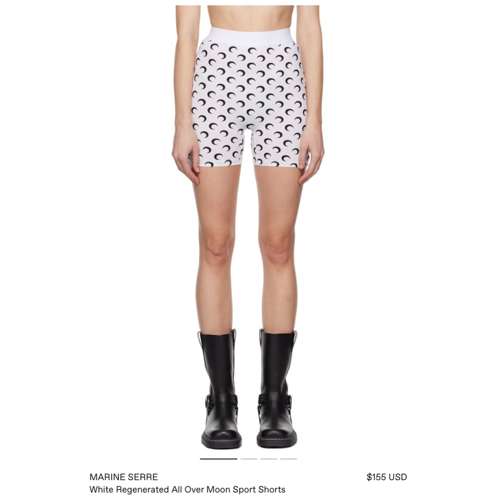 Marine Serre Biker Shorts